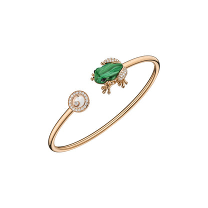 Chopard Happy Diamonds bracelet in 18k ethical rose gold with diamonds