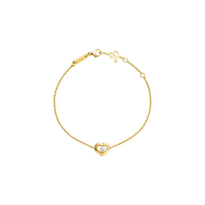 Chopard Happy Diamonds bracelet in 18k ethical yellow gold with moving diamonds