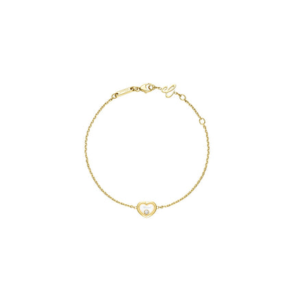 Chopard Happy Diamonds bracelet in 18k ethical yellow gold with diamonds