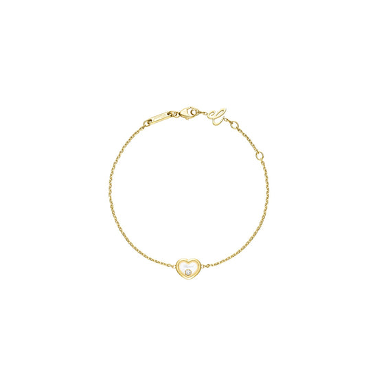 Chopard Happy Diamonds bracelet in 18k ethical yellow gold with diamonds
