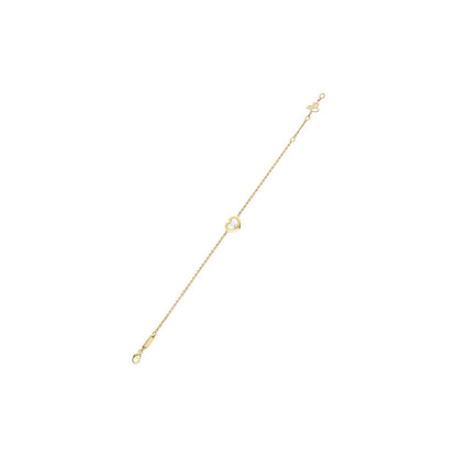 Chopard Happy Diamonds bracelet in 18k ethical yellow gold with diamonds view 2