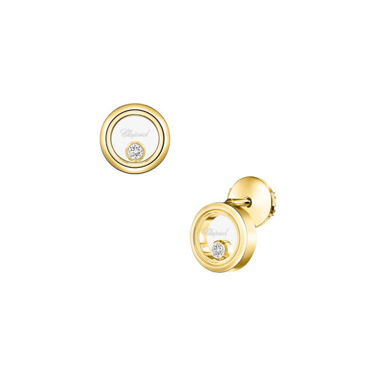 Chopard Happy Diamonds earrings in 18k ethical yellow gold