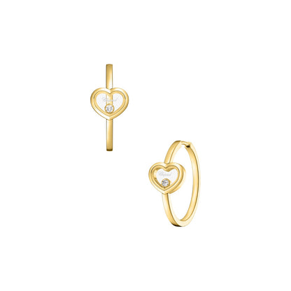 Chopard Happy Diamonds earrings in 18k ethical yellow gold