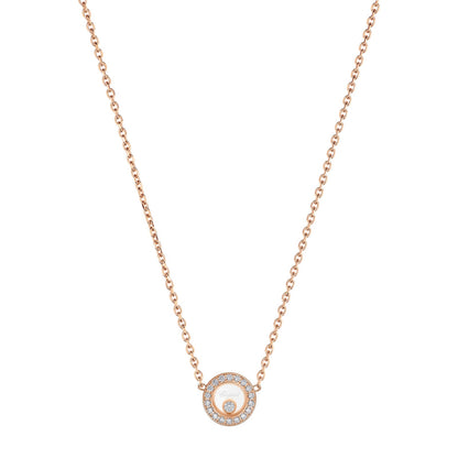 Chopard Happy Diamonds necklace in 18k ethical rose gold