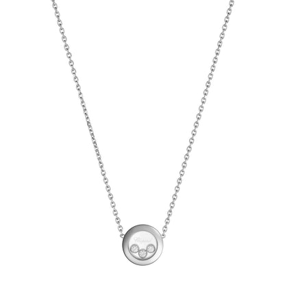 Chopard Happy Diamonds necklace in 18k ethical white gold