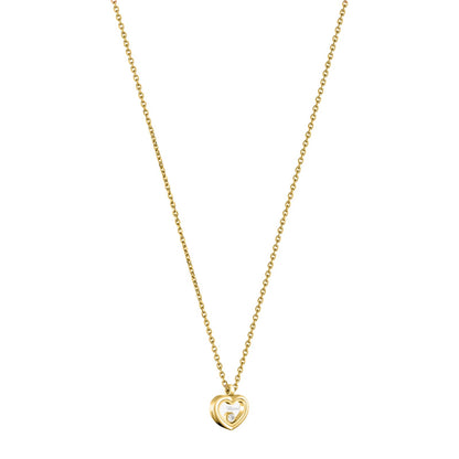Chopard Happy Diamonds necklace in 18k ethical yellow gold with diamonds view 2