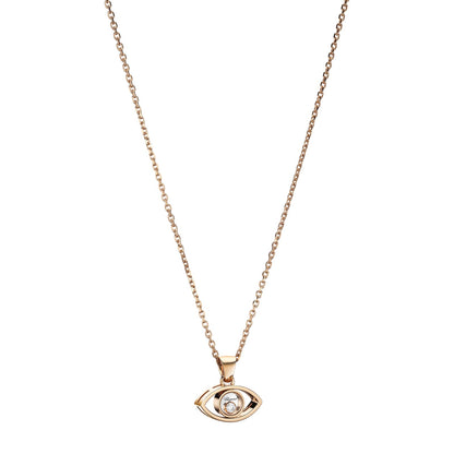 Chopard Happy Diamonds pendant in 18k ethical rose gold view 2