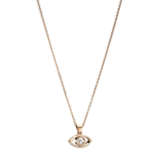 Chopard Happy Diamonds pendant in 18k ethical rose gold view 2