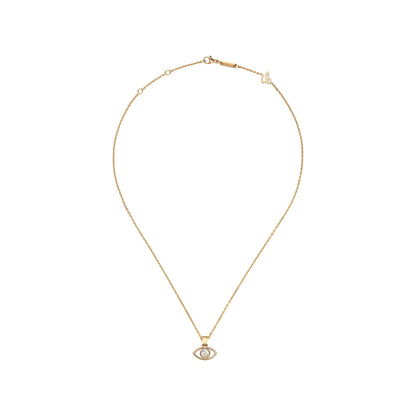 Chopard Happy Diamonds pendant in 18k ethical rose gold view 3