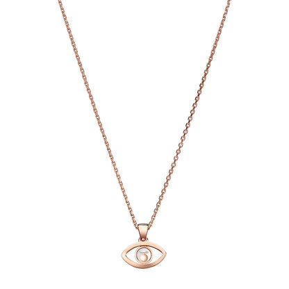 Chopard Happy Diamonds pendant in 18k ethical rose gold view 4
