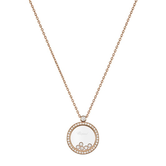 Chopard Happy Diamonds pendant in 18k ethical rose gold
