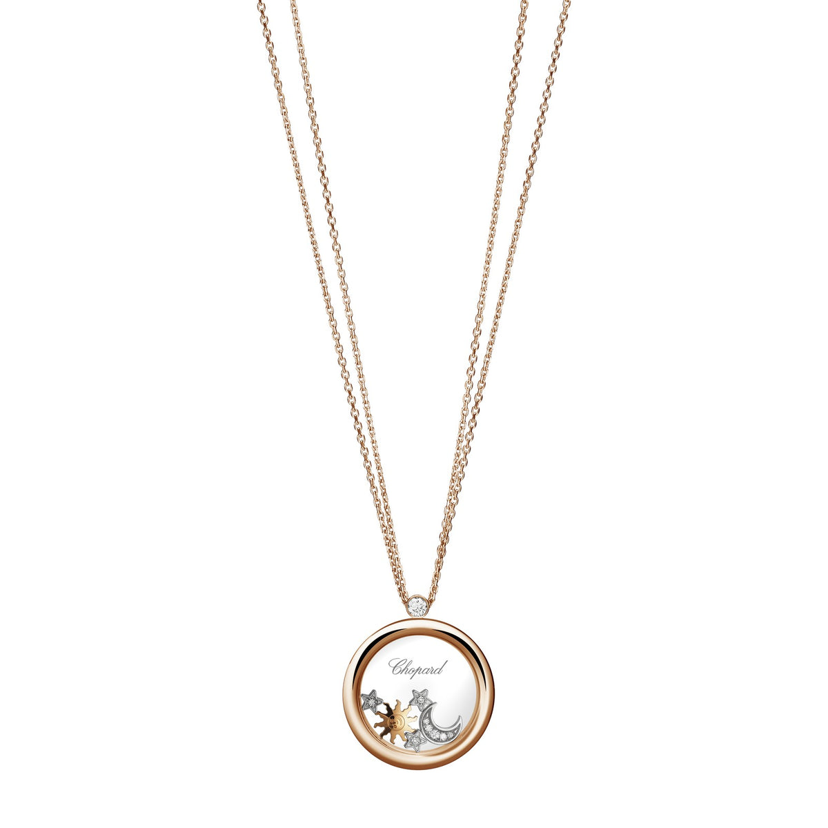 Chopard Happy Diamonds pendant in 18k ethical rose gold