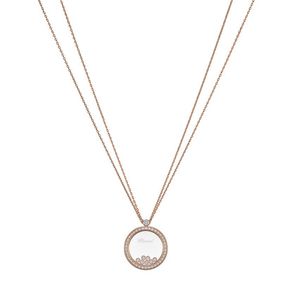 Chopard Happy Diamonds pendant in 18k ethical rose gold