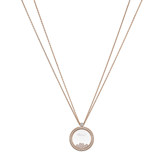 Chopard Happy Diamonds pendant in 18k ethical rose gold