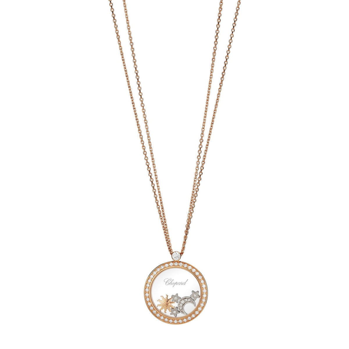 Chopard Happy Diamonds pendant in 18k ethical rose gold