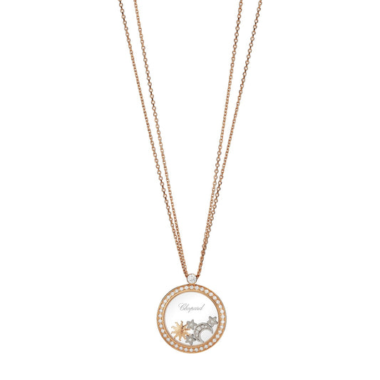 Chopard Happy Diamonds pendant in 18k ethical rose gold