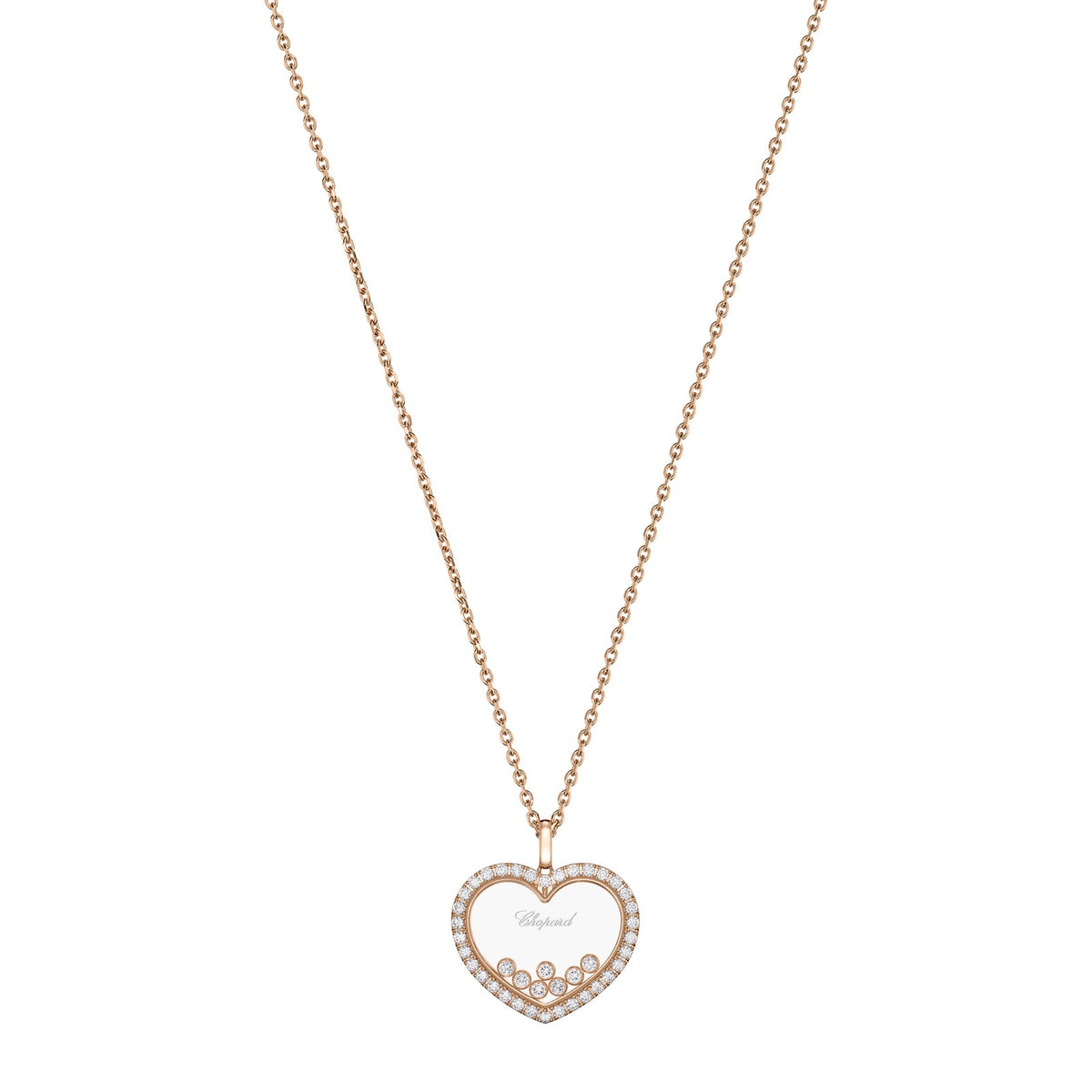 Chopard Happy Diamonds pendant in 18k ethical rose gold