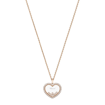 Chopard Happy Diamonds pendant in 18k ethical rose gold