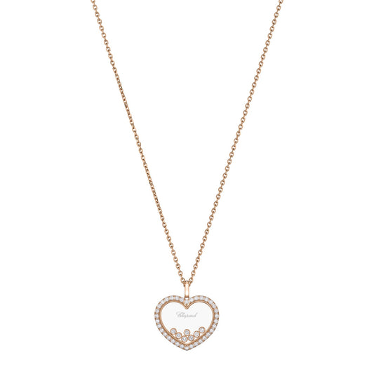 Chopard Happy Diamonds pendant in 18k ethical rose gold