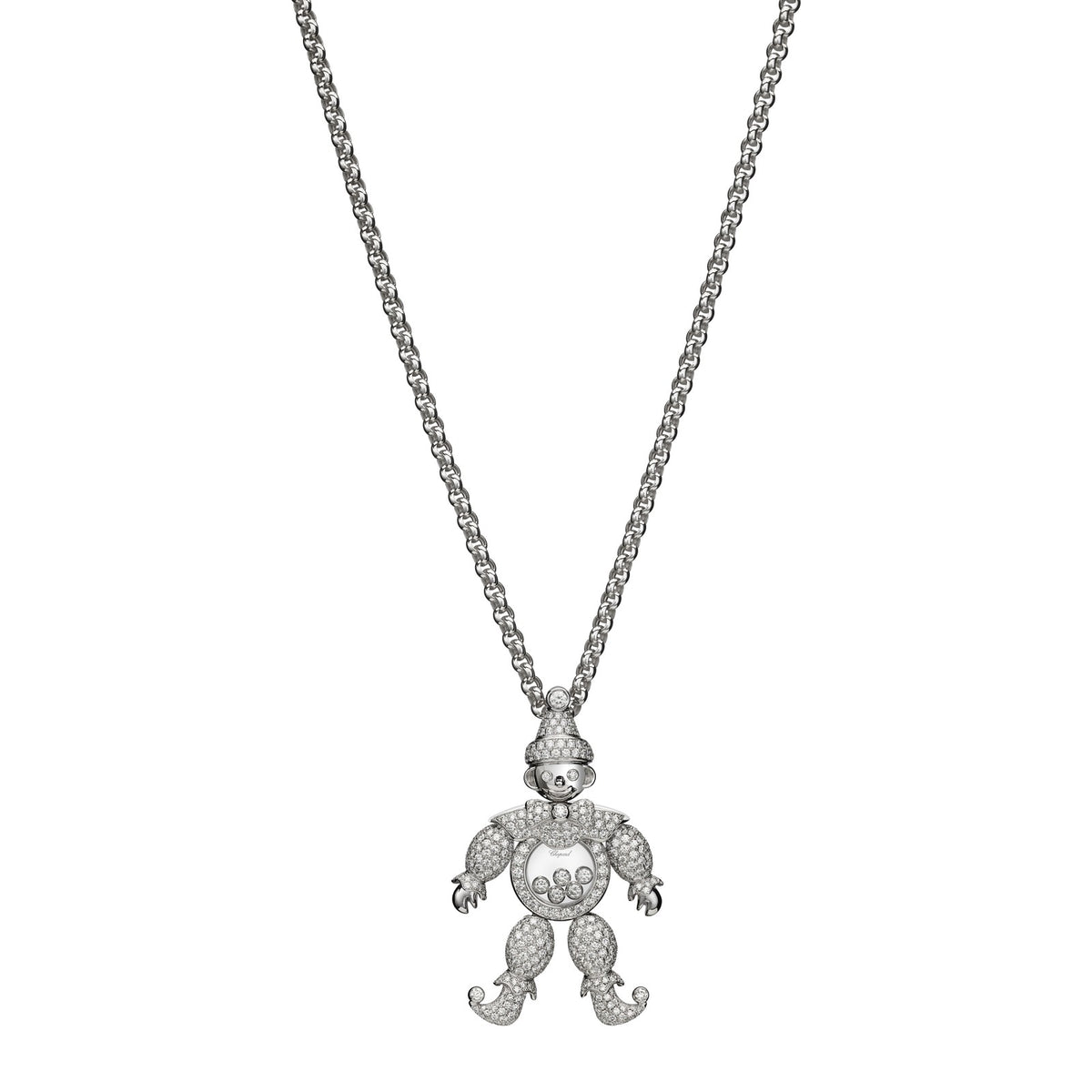 Chopard Happy Diamonds pendant in 18k ethical white gold