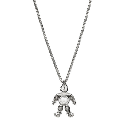 Chopard Happy Diamonds pendant in 18k ethical white gold, view 4