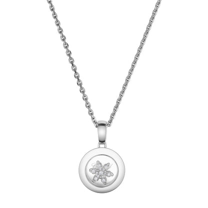 Chopard Happy Diamonds pendant in 18k ethical white gold with diamonds