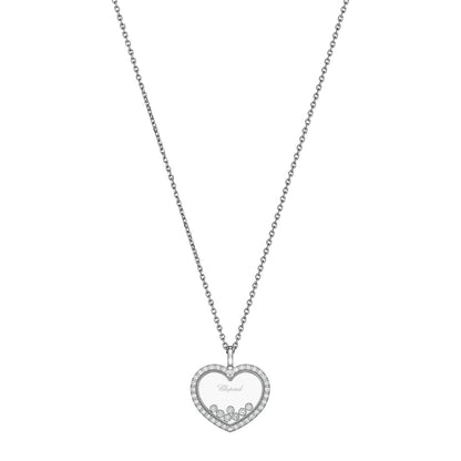 Chopard Happy Diamonds pendant in 18k ethical white gold