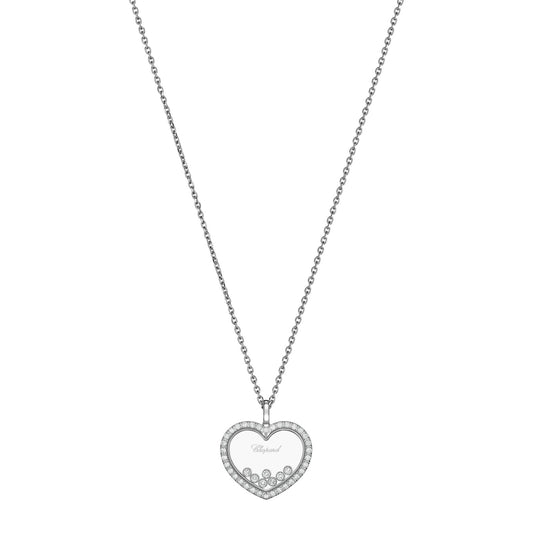 Chopard Happy Diamonds pendant in 18k ethical white gold