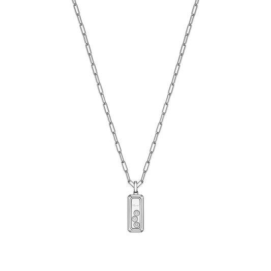 Chopard Happy Diamonds pendant in 18k ethical white gold with diamonds