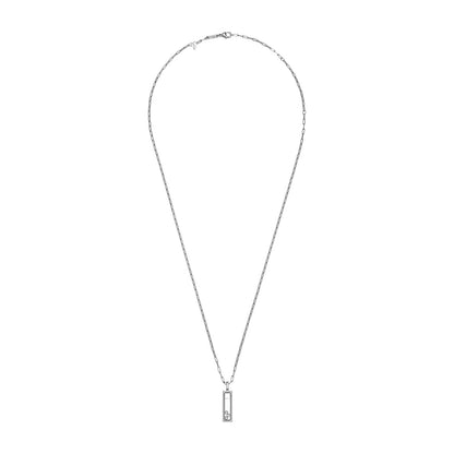 Chopard Happy Diamonds pendant in 18k ethical white gold, view 3