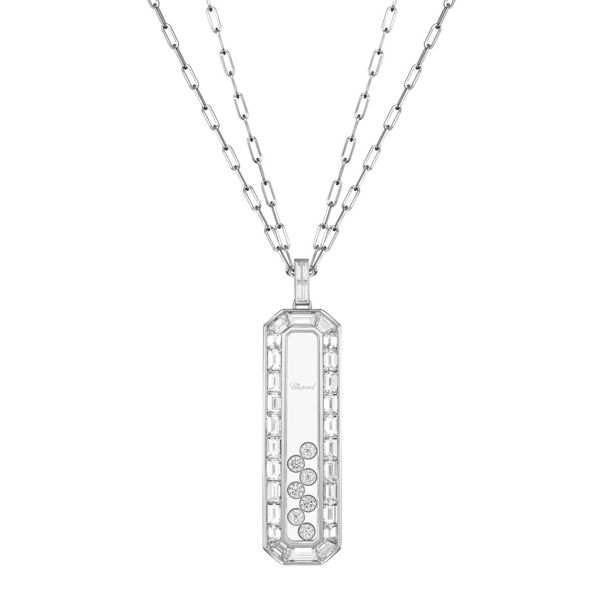 Chopard Happy Diamonds pendant in 18k ethical white gold