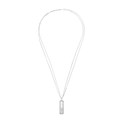 Chopard Happy Diamonds pendant in 18k ethical white gold, view 3