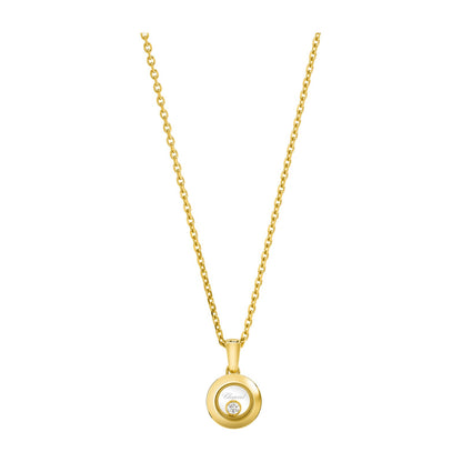 Chopard Happy Diamonds pendant in 18k ethical yellow gold with moving diamonds