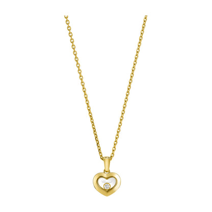Chopard Happy Diamonds pendant in 18k ethical yellow gold with moving diamonds