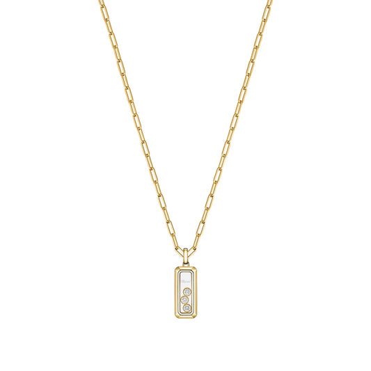 Chopard Happy Diamonds pendant in 18k ethical yellow gold with diamonds