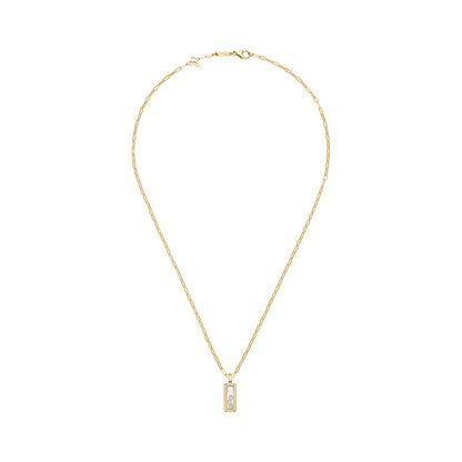 Chopard Happy Diamonds pendant in 18k ethical yellow gold with diamonds, view 3