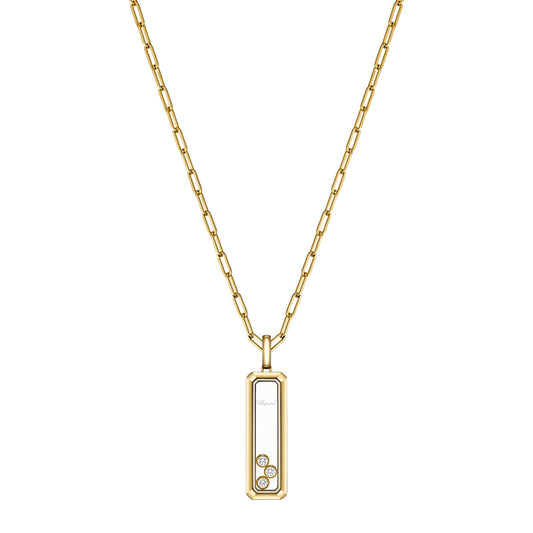 Chopard Happy Diamonds pendant in 18k ethical yellow gold with diamonds