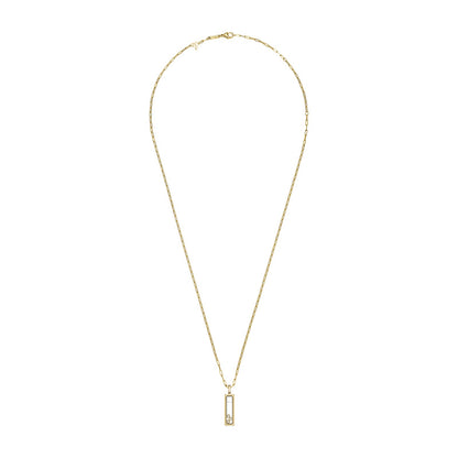 Chopard Happy Diamonds pendant in 18k ethical yellow gold with diamonds, view 3