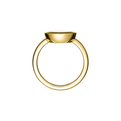 Chopard Happy Diamonds ring in 18k ethical yellow gold with diamonds, view 3