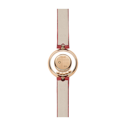 Chopard Happy Diamonds watch in 18k ethical rose gold, view 2