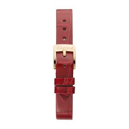 Chopard Happy Diamonds watch in 18k ethical rose gold, view 4