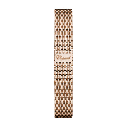 Chopard Happy Diamonds watch in 18k ethical rose gold, view 4