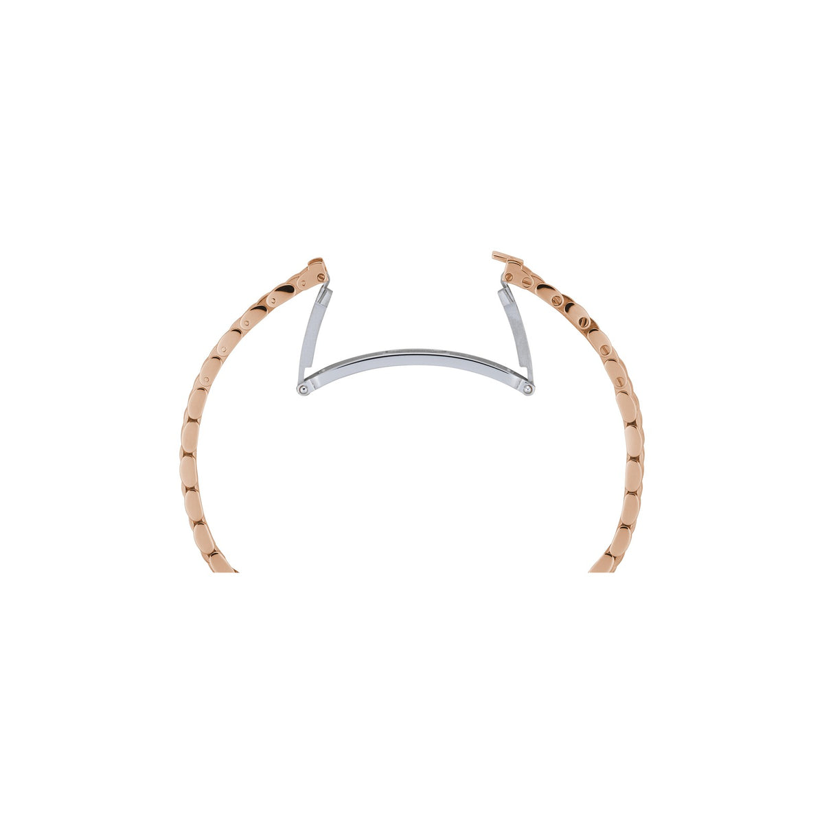 Chopard Happy Diamonds watch in 18k ethical rose gold, view 5