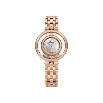 Chopard Happy Diamonds watch in 18k ethical rose gold