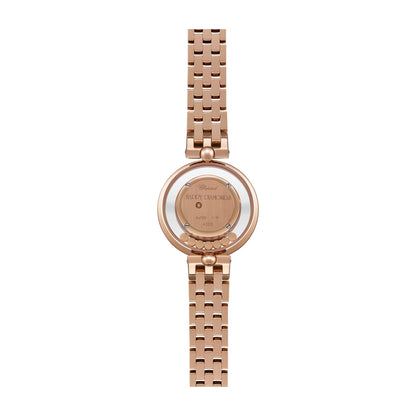 Chopard Happy Diamonds watch in 18k ethical rose gold, view 2