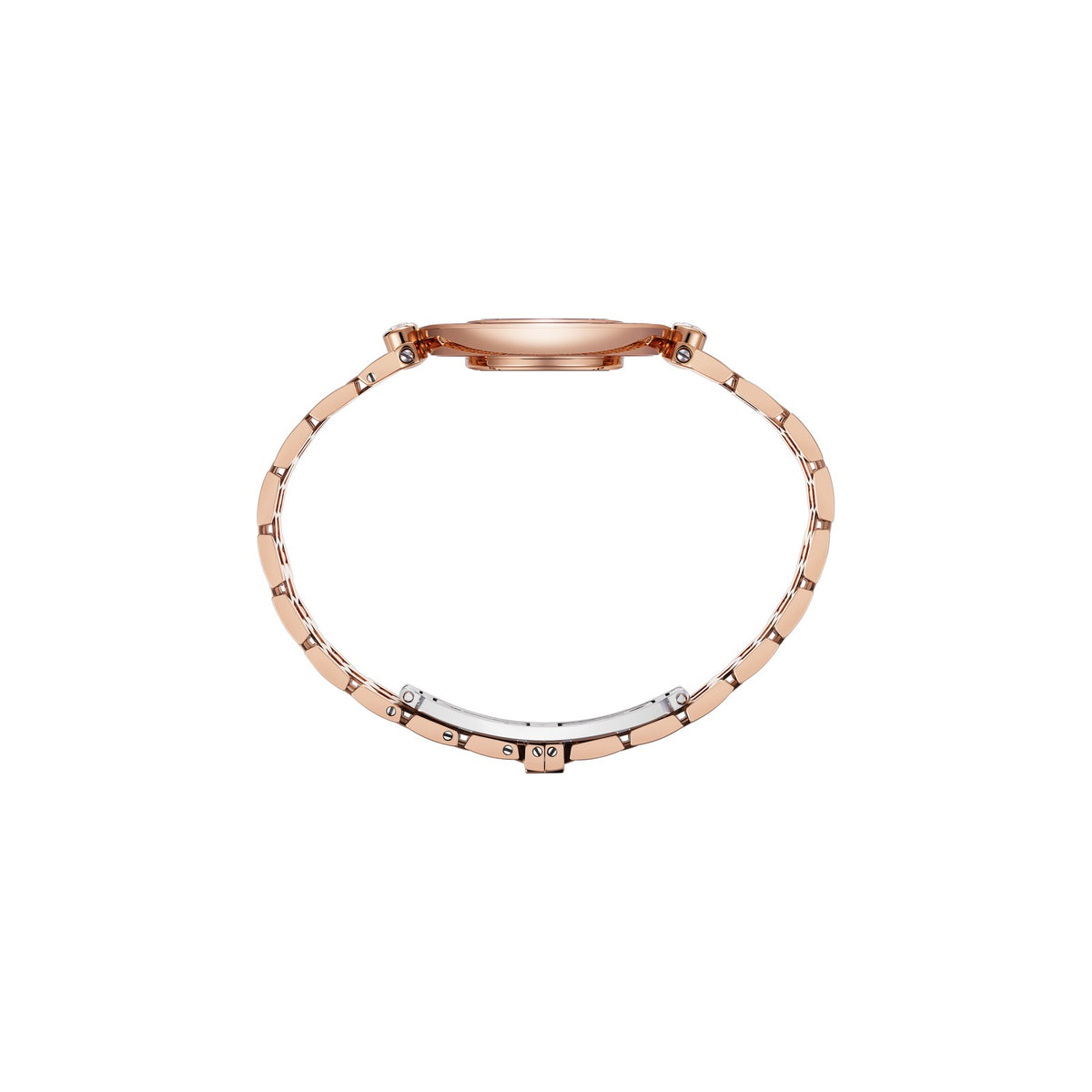 Chopard Happy Diamonds watch in 18k ethical rose gold, view 3