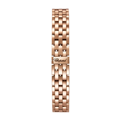 Chopard Happy Diamonds watch in 18k ethical rose gold, view 4