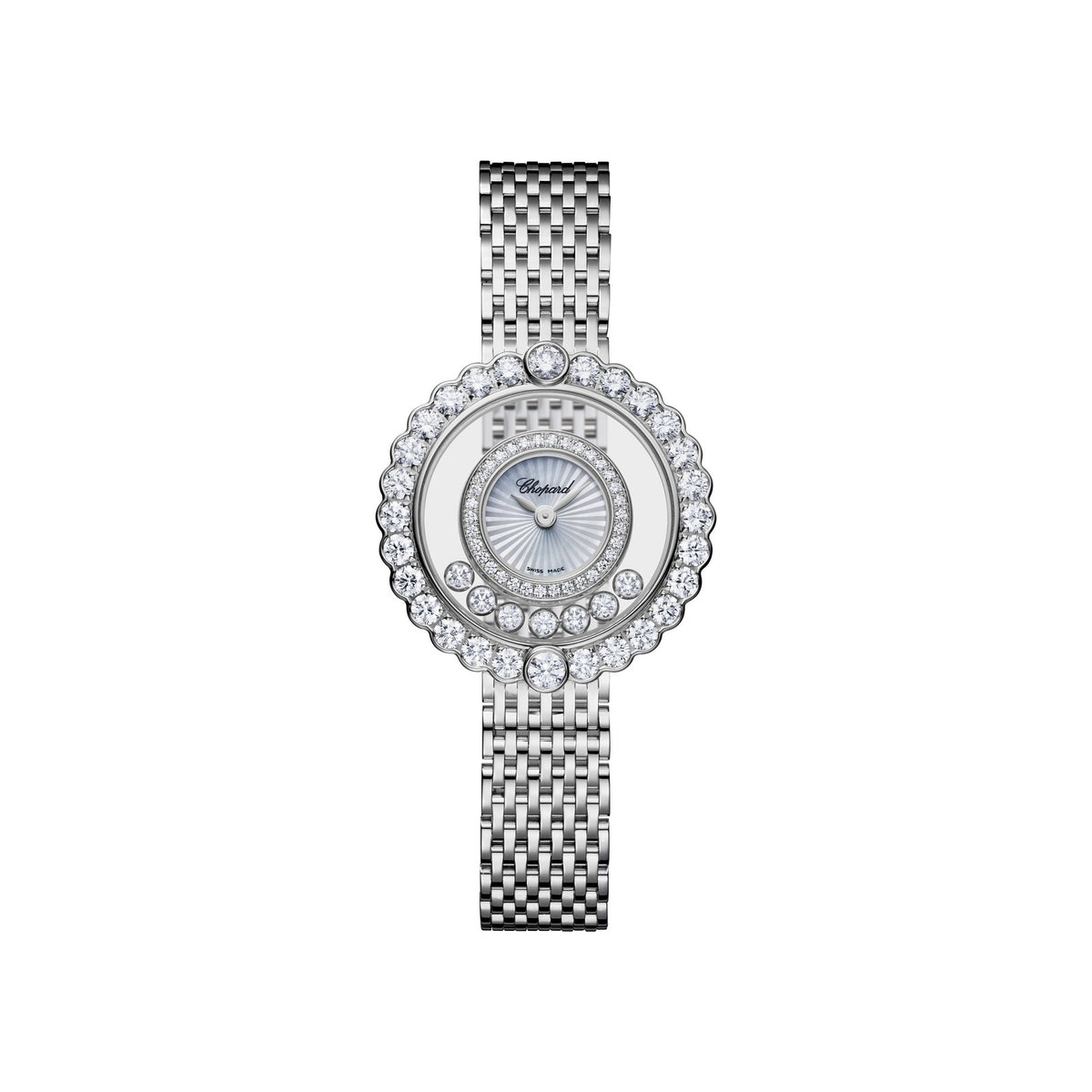 Chopard Happy Diamonds watch in 18k ethical white gold