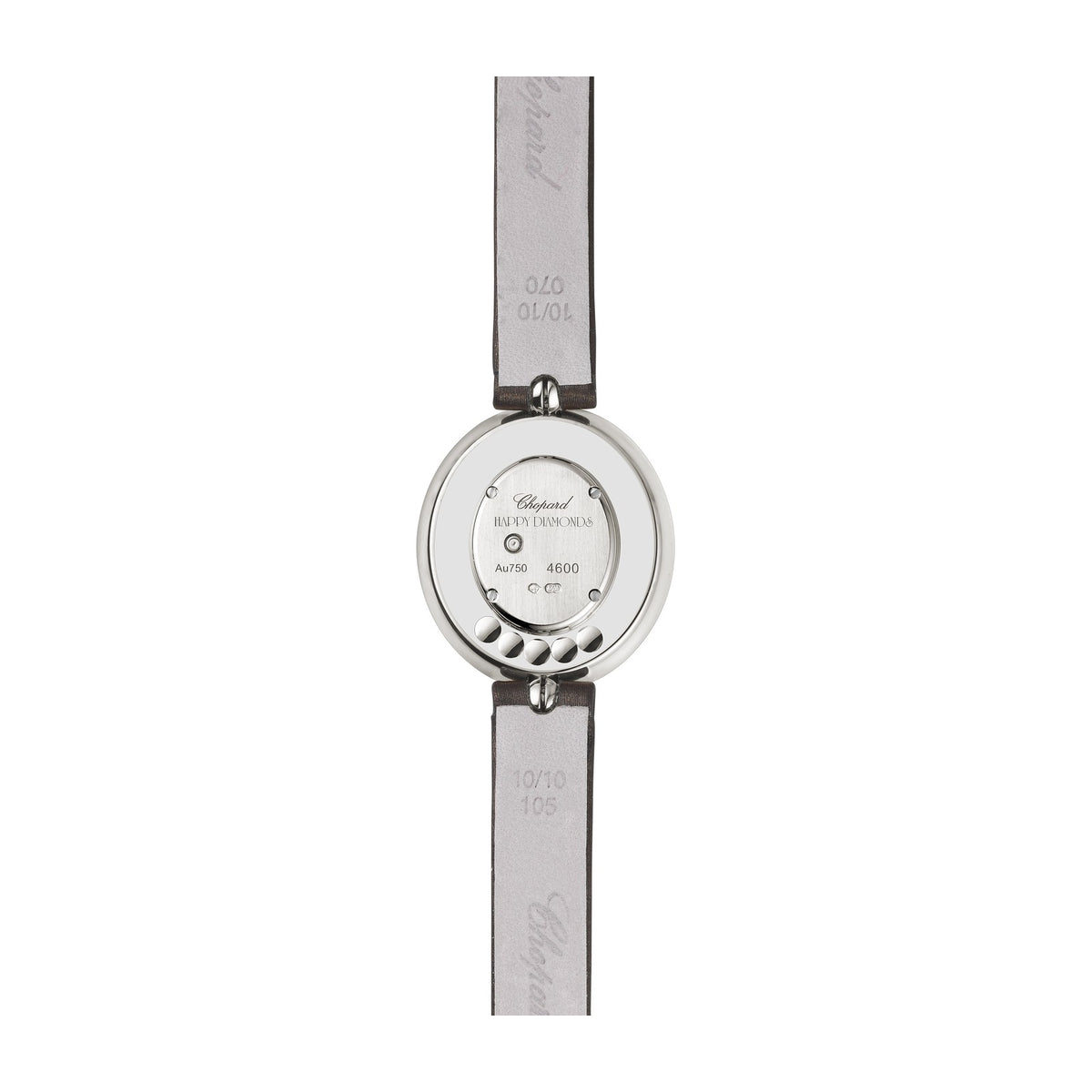 Chopard Happy Diamonds watch in 18k ethical white gold with diamonds, view 2