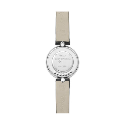 Chopard Happy Diamonds watch in 18k ethical white gold with moving diamonds, view 2